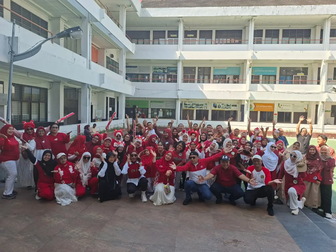 Wujudkan Solidaritas dan Sportivitas, FISIP USU Gelar Perayaan Semarak HUT ke-81 Republik Indonesia
